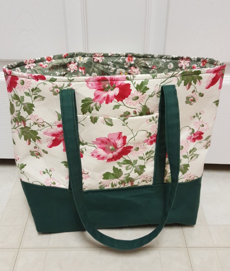 Flowers large tote (Christmas 2015)